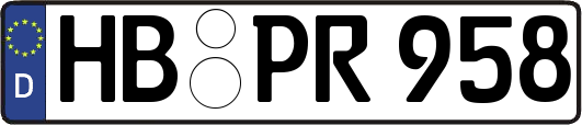 HB-PR958