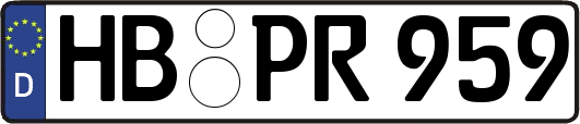 HB-PR959