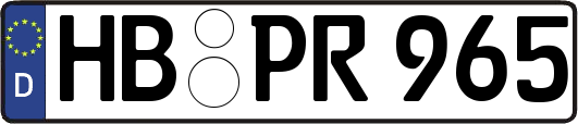 HB-PR965