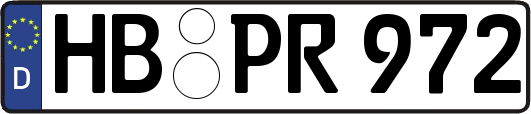 HB-PR972