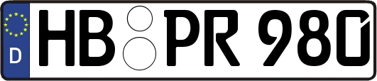 HB-PR980