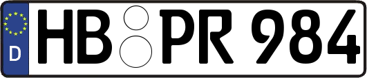 HB-PR984