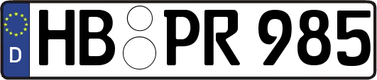 HB-PR985