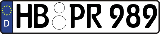 HB-PR989