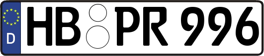 HB-PR996