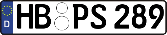 HB-PS289