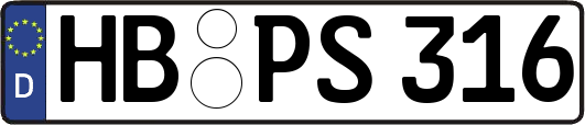 HB-PS316