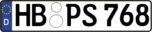 HB-PS768