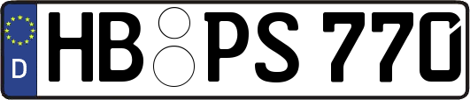HB-PS770