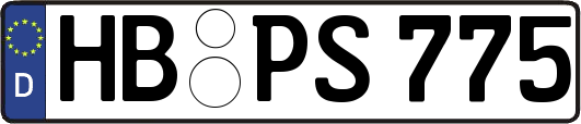 HB-PS775