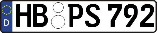 HB-PS792