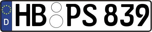 HB-PS839