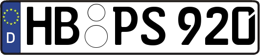 HB-PS920