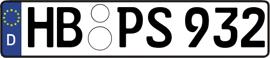 HB-PS932