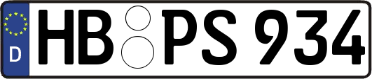 HB-PS934