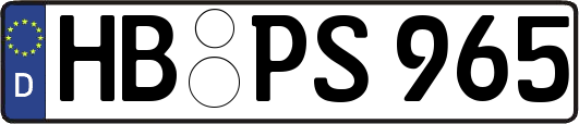 HB-PS965