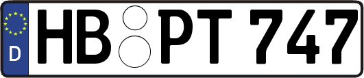 HB-PT747