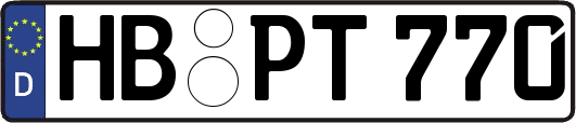 HB-PT770