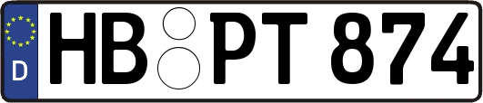 HB-PT874