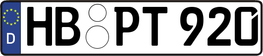 HB-PT920