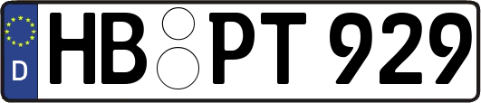 HB-PT929