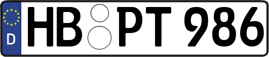HB-PT986