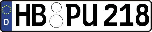 HB-PU218