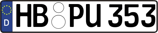 HB-PU353