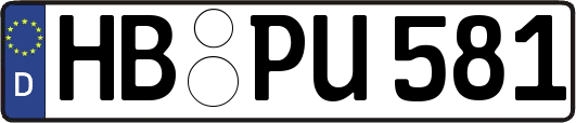 HB-PU581