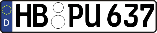 HB-PU637