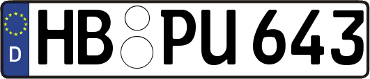 HB-PU643