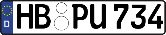 HB-PU734