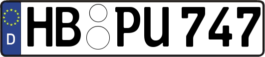 HB-PU747