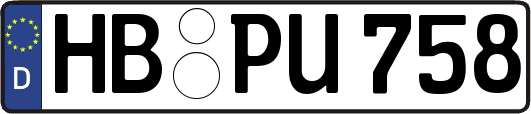 HB-PU758