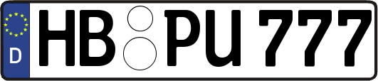 HB-PU777