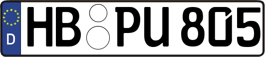 HB-PU805