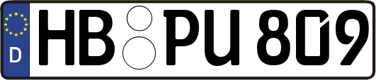 HB-PU809