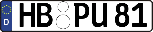 HB-PU81