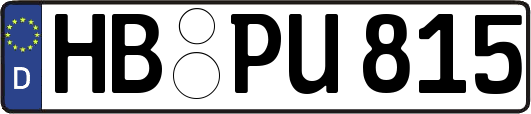 HB-PU815
