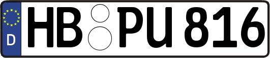 HB-PU816