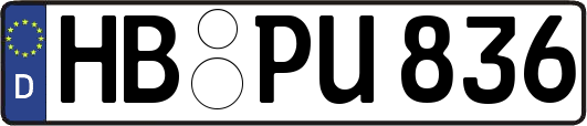 HB-PU836