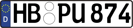 HB-PU874