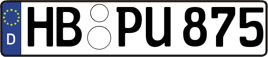 HB-PU875