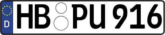 HB-PU916
