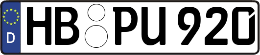 HB-PU920