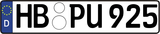 HB-PU925