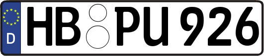 HB-PU926