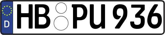 HB-PU936