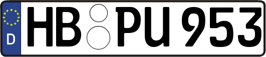 HB-PU953