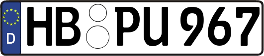 HB-PU967